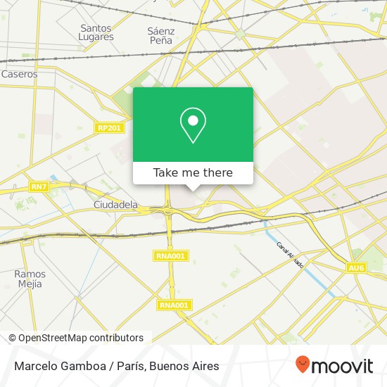 Marcelo Gamboa / París map