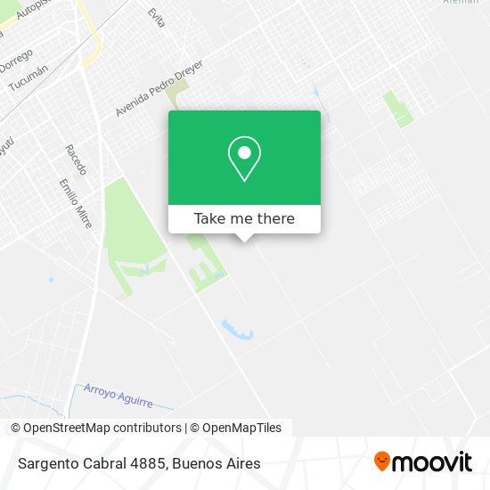 Sargento Cabral 4885 map