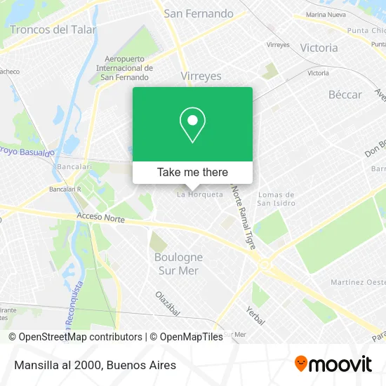 Mapa de Mansilla al 2000