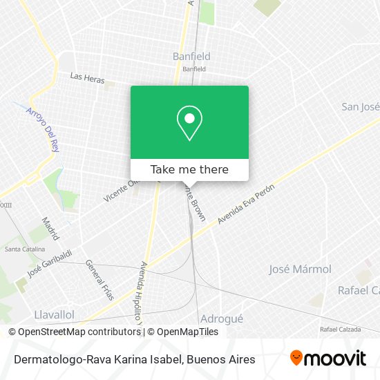 Mapa de Dermatologo-Rava Karina Isabel