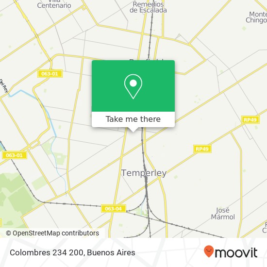 Colombres 234 200 map