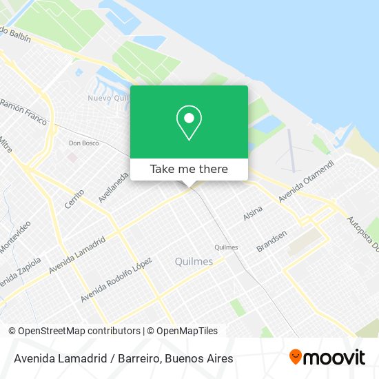 Mapa de Avenida Lamadrid / Barreiro