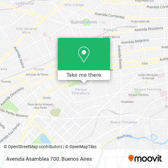 Avenida Asamblea 700 map