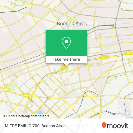 MITRE  EMILIO 700 map