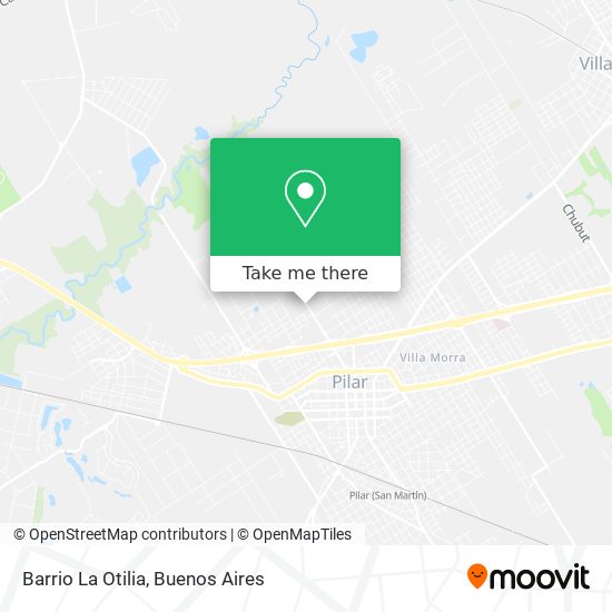 Mapa de Barrio La Otilia