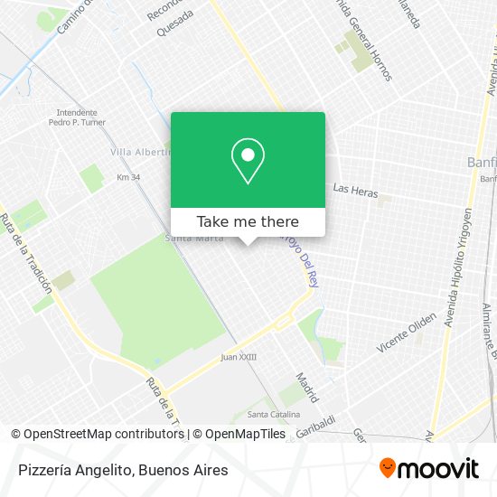 Pizzería Angelito map