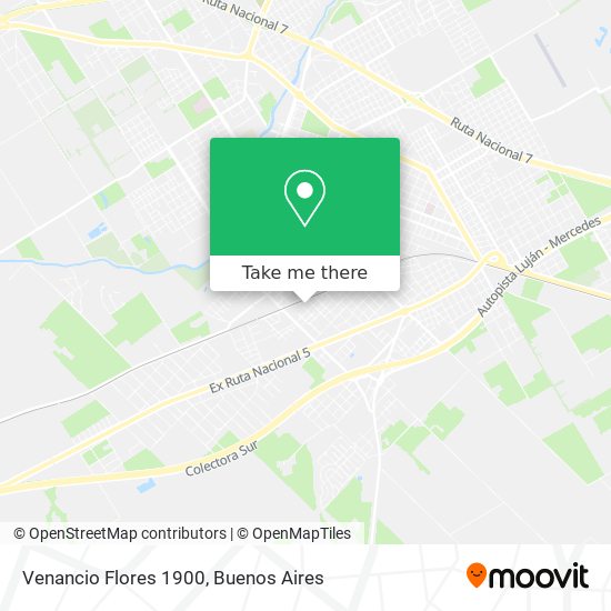 Venancio Flores 1900 map