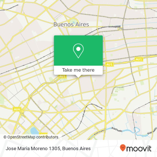 Mapa de Jose Maria Moreno 1305