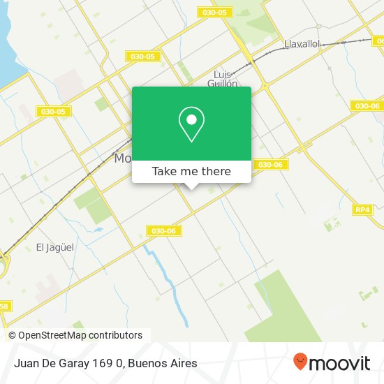 Juan De Garay 169 0 map