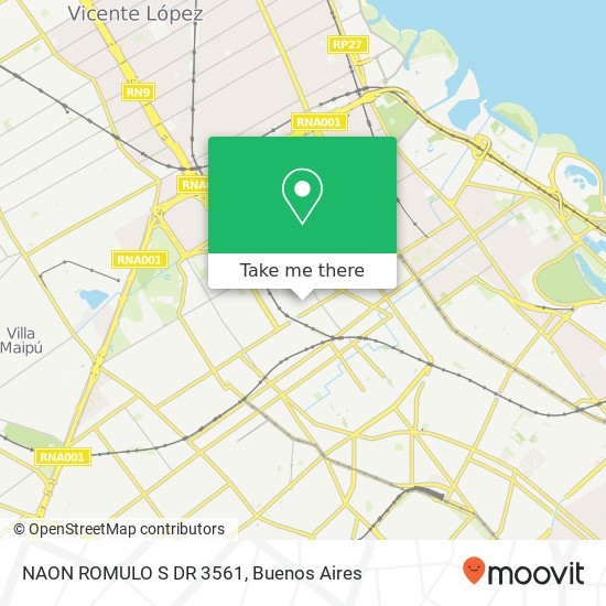 NAON  ROMULO S   DR  3561 map