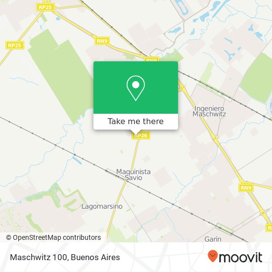 Mapa de Maschwitz  100