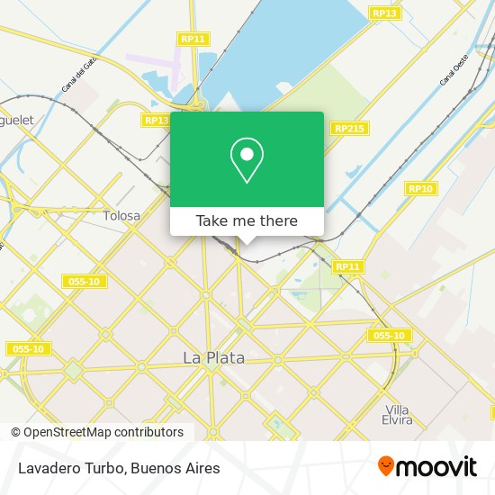 Lavadero Turbo map