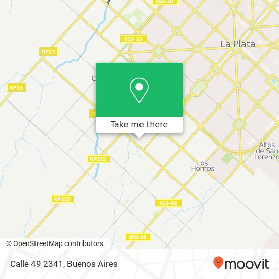 Calle 49 2341 map