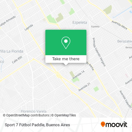 Sport 7 Fútbol Paddle map