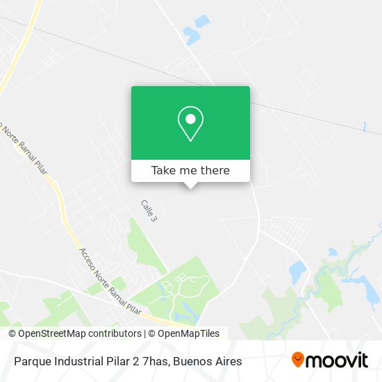 Parque Industrial Pilar 2 7has map
