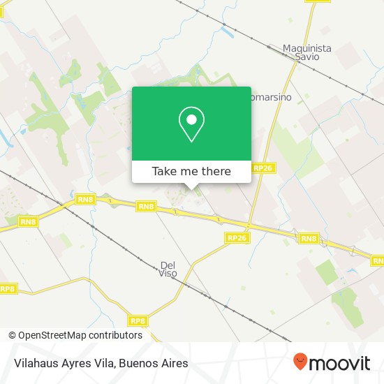 Mapa de Vilahaus   Ayres Vila