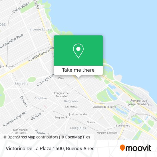 Mapa de Victorino De La Plaza 1500