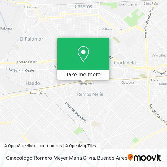 Mapa de Ginecologo-Romero Meyer Maria Silvia