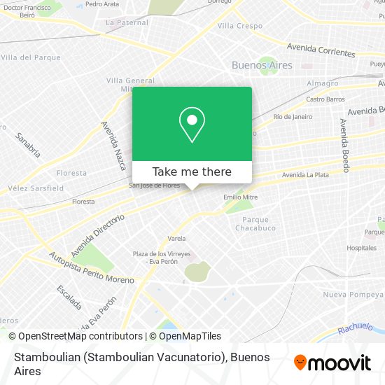 Stamboulian (Stamboulian Vacunatorio) map