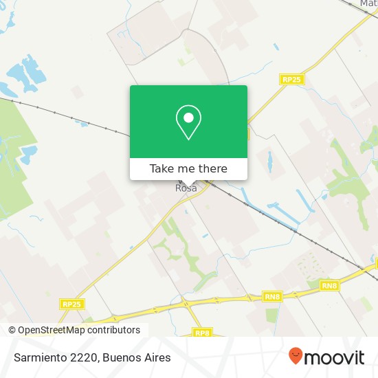 Sarmiento 2220 map