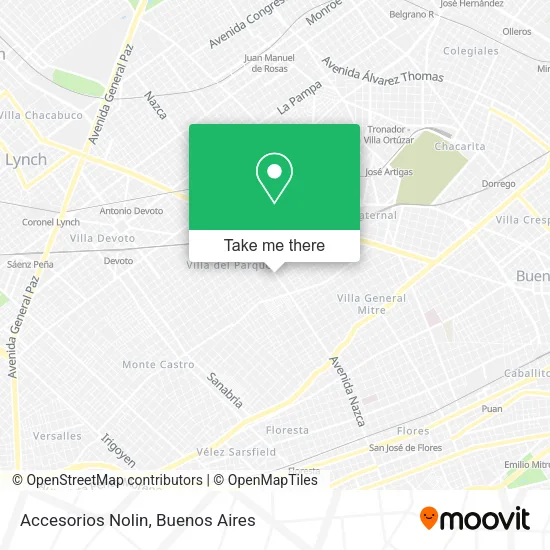 Accesorios Nolin map
