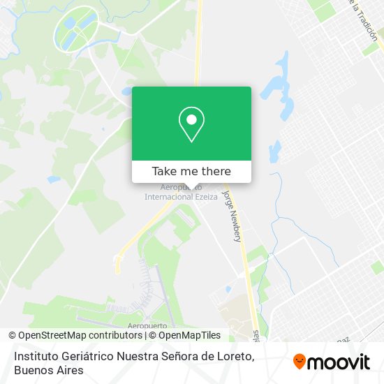 Mapa de Instituto Geriátrico Nuestra Señora de Loreto