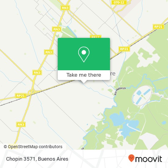Chopin 3571 map