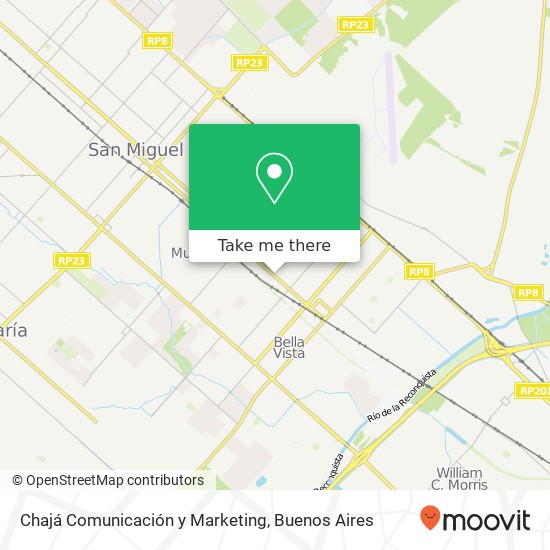 Chajá Comunicación y Marketing map