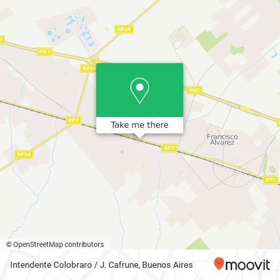 Intendente Colobraro / J. Cafrune map