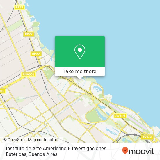 Instituto de Arte Americano E Investigaciones Estéticas map