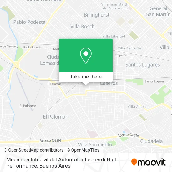 Mecánica Integral del Automotor Leonardi High Performance map