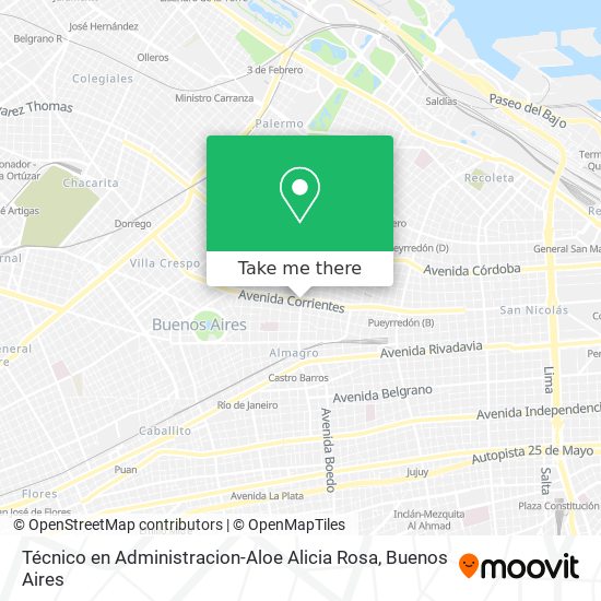 Técnico en Administracion-Aloe Alicia Rosa map