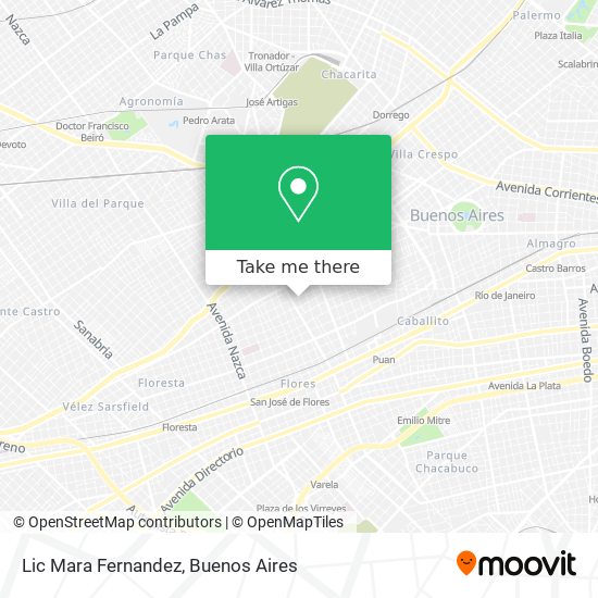 Lic Mara Fernandez map