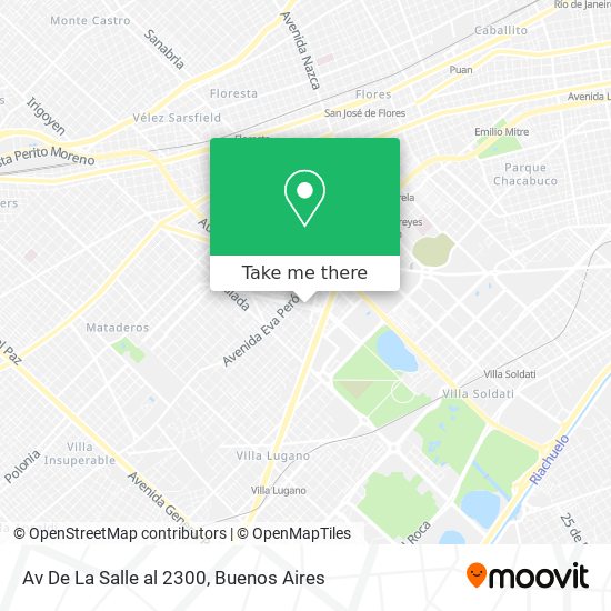 Av  De La Salle al 2300 map