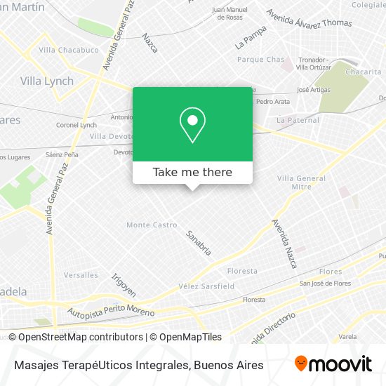 Masajes TerapéUticos Integrales map