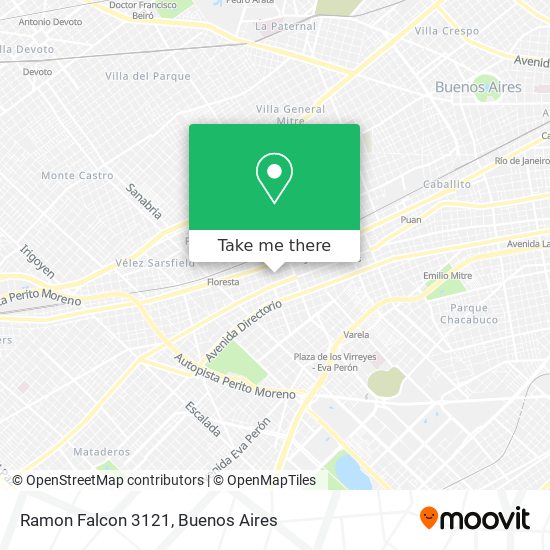 Ramon Falcon 3121 map