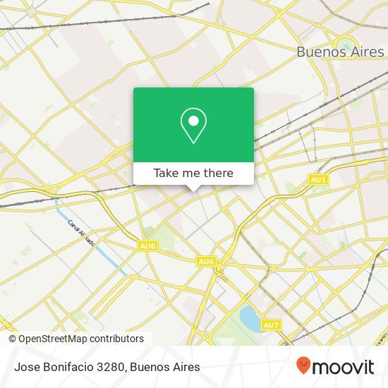 Jose Bonifacio 3280 map