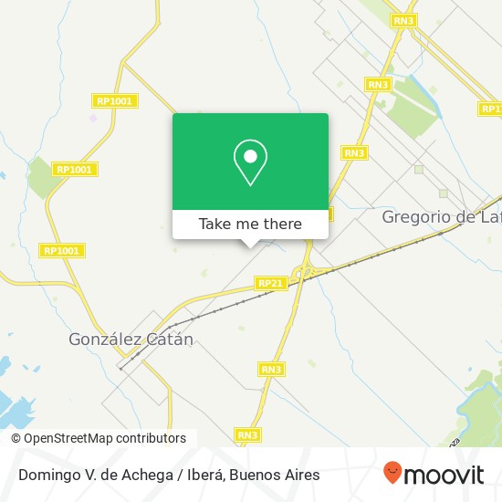 Domingo V. de Achega / Iberá map