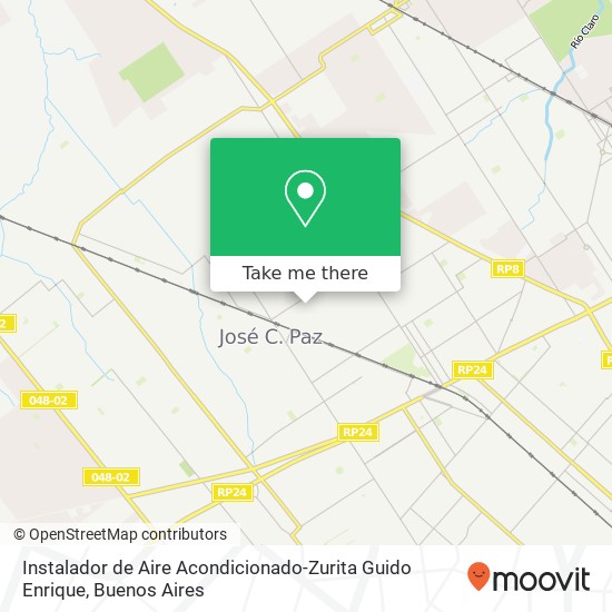 Instalador de Aire Acondicionado-Zurita Guido Enrique map