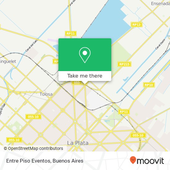 Entre Piso Eventos map