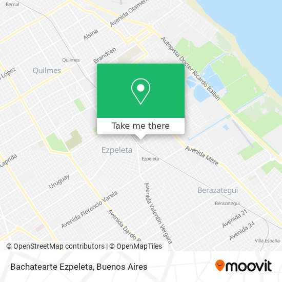 Bachatearte Ezpeleta map