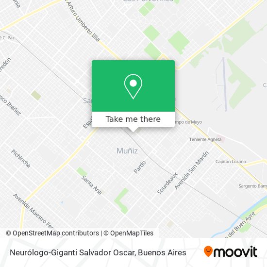 Neurólogo-Giganti Salvador Oscar map