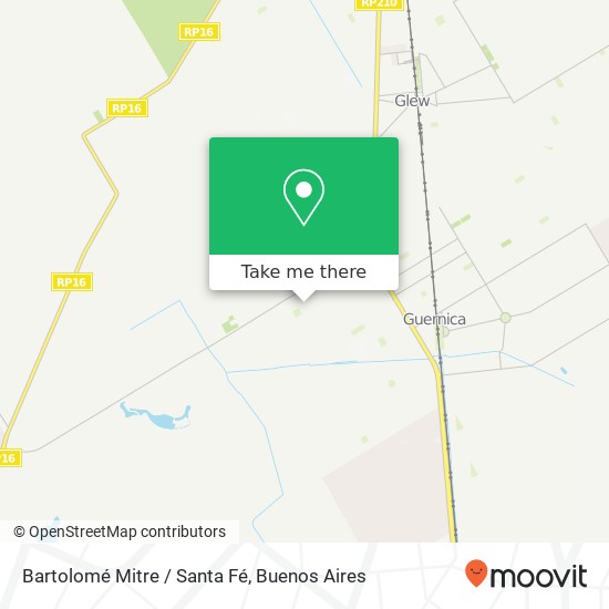 Bartolomé Mitre / Santa Fé map