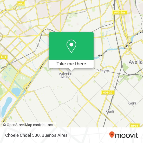 Choele Choel 500 map