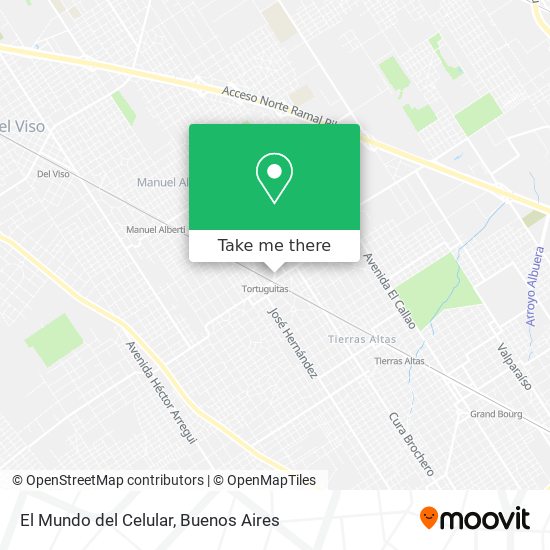 Mapa de El Mundo del Celular