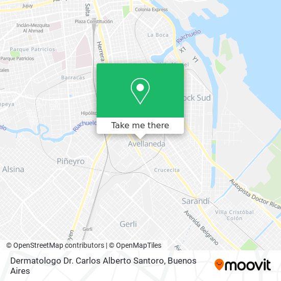 Dermatologo Dr. Carlos Alberto Santoro map