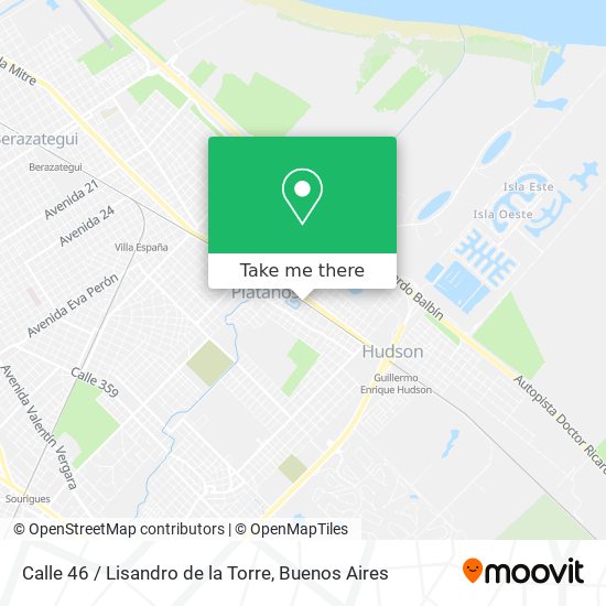 Calle 46 / Lisandro de la Torre map