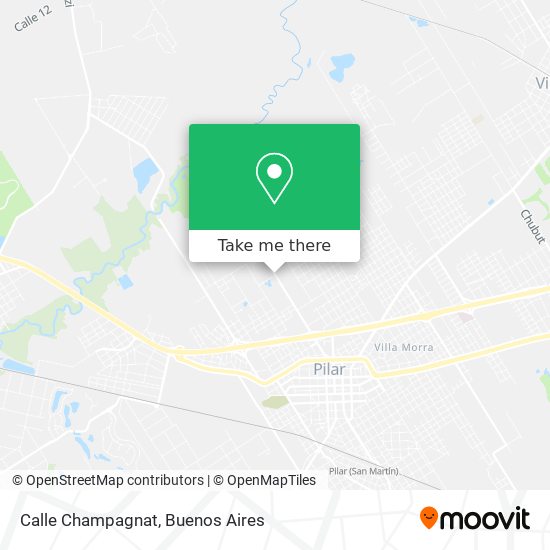 Calle Champagnat map