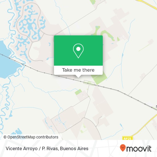 Vicente Arroyo / P. Rivas map