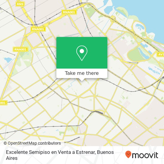 Excelente Semipiso en Venta  a Estrenar map